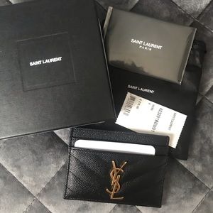 YSL card holder